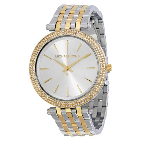 michael kors 2 tone watches|Michael Kors darci watch 26mm.